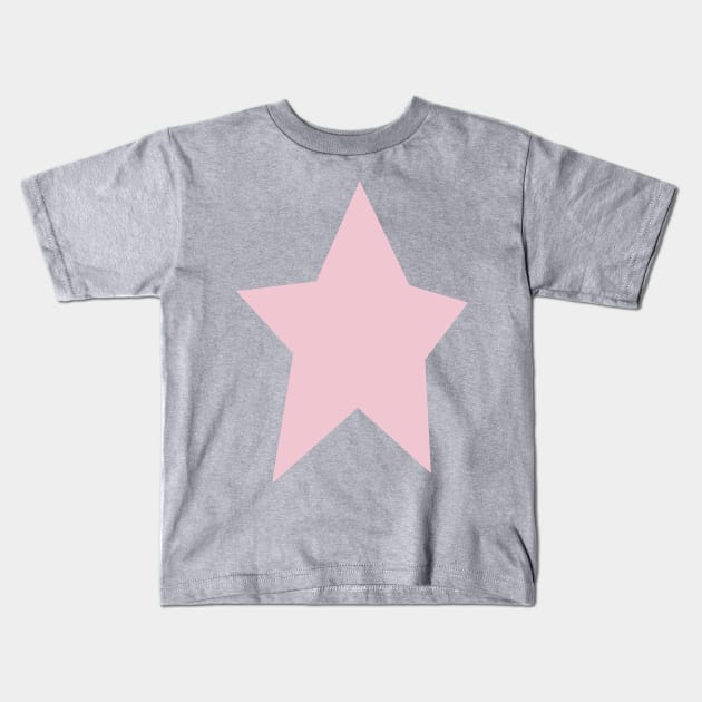 Star 6 Viva Magenta Color of the Year 2023 Kids T-Shirt by ellenhenryart